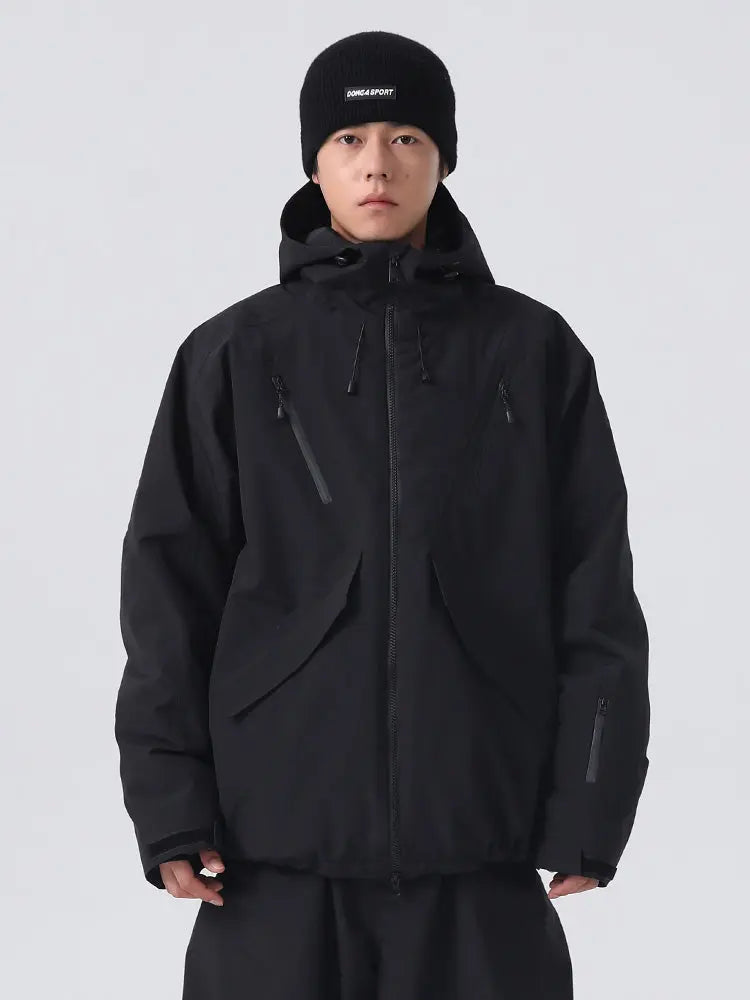 Searipe Unisex All-Weather Baggy Snow Jacket for Winter