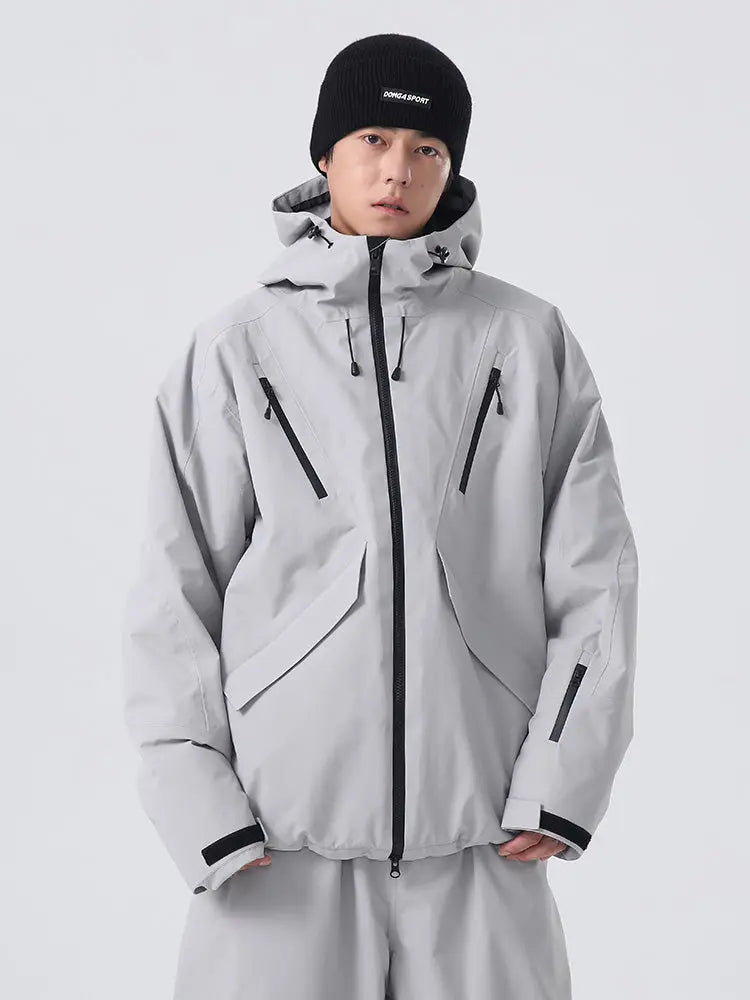 Searipe Unisex All-Weather Baggy Snow Jacket for Winter