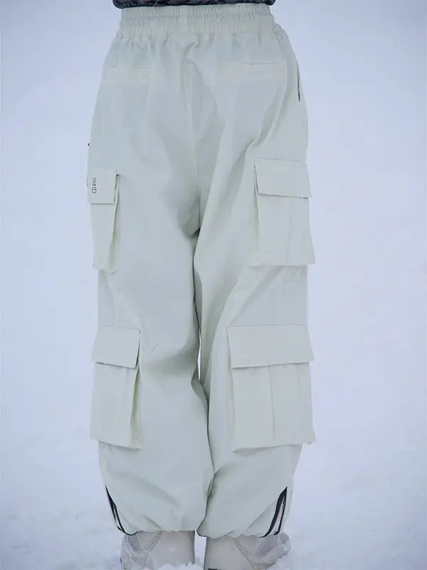 Stylish Cargo Baggy Snowboard Pants Couple Style
