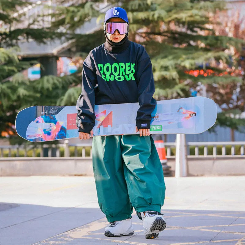 Super Baggy Snowboarding Pants Oversized Skiing Trousers