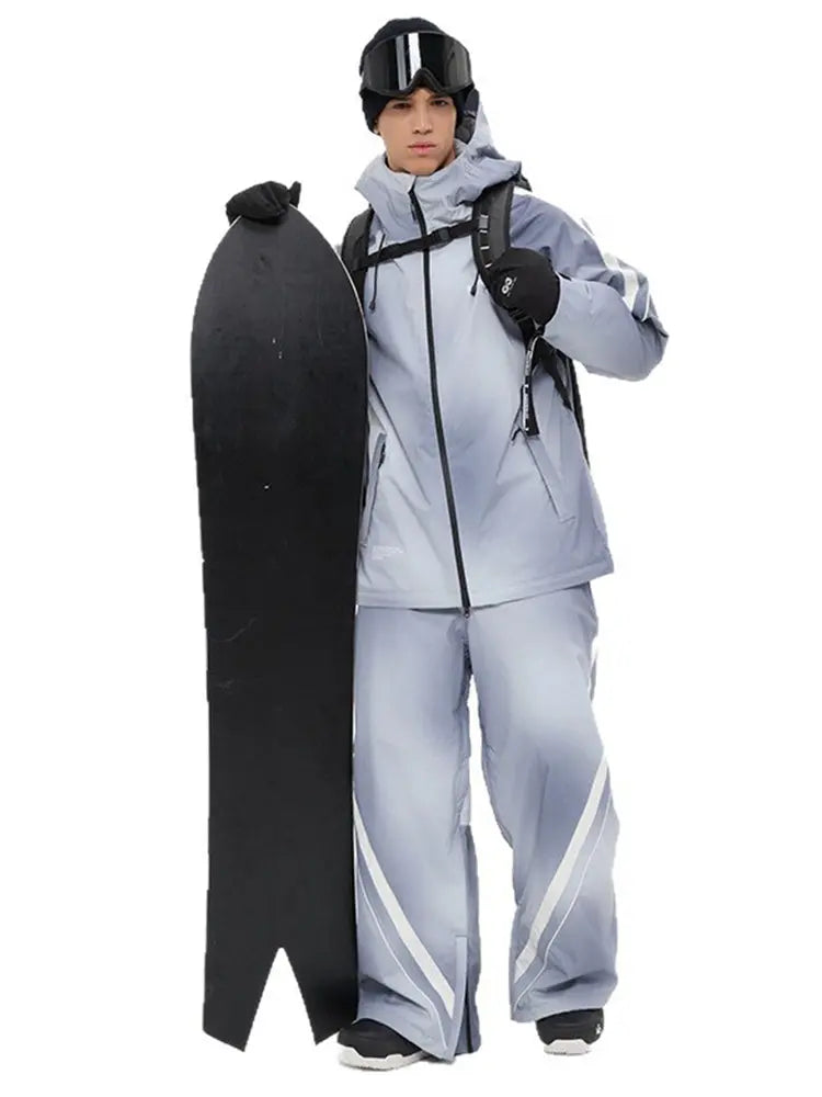 Unisex 3L Gradient Ski Suit | Waterproof Hard Shell Jacket & Pants