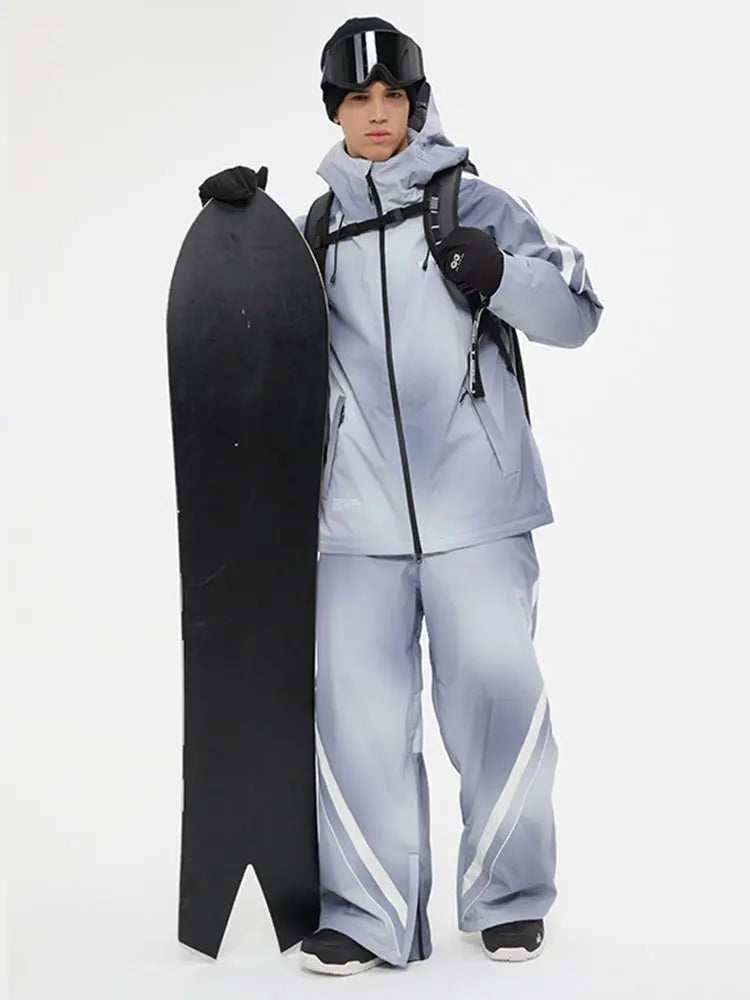 Unisex 3L Gradient Ski Suit | Waterproof Hard Shell Jacket & Pants