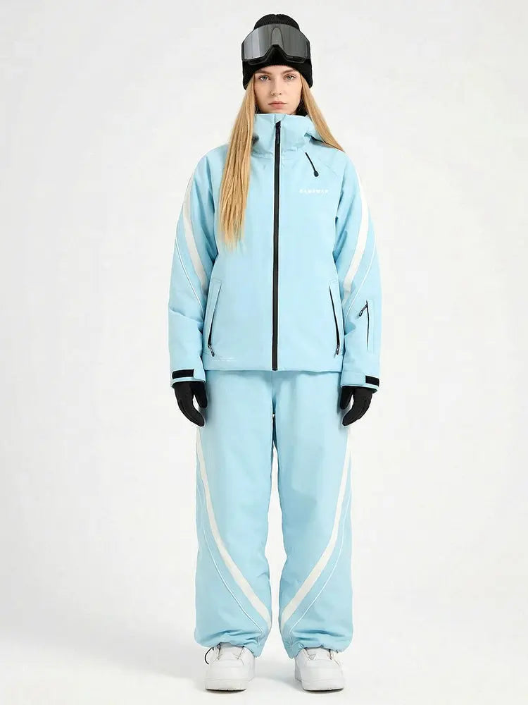 Unisex 3L Gradient Ski Suit | Waterproof Hard Shell Jacket & Pants