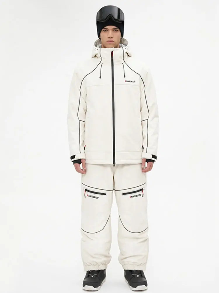 Unisex 3L Hard Shell Ski Suit Set Winter Jacket & Pants