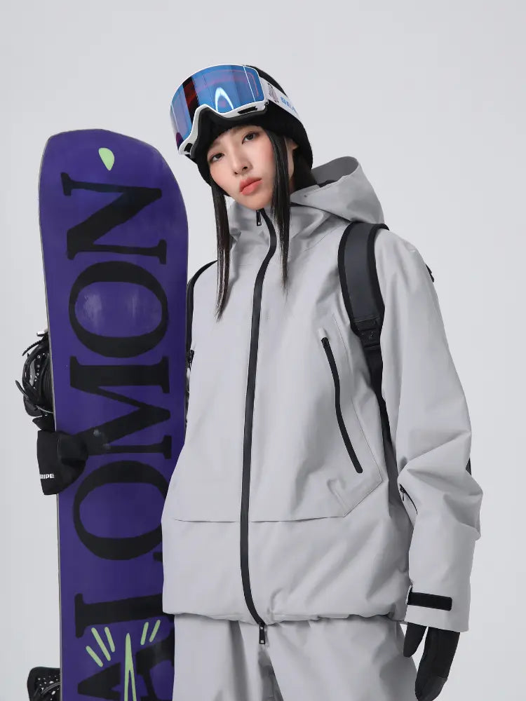 Unisex 3L Winter Insulated Ski Jacket –Searipe