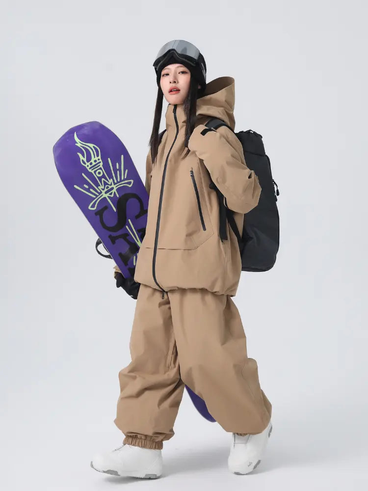 Unisex 3L Winter Insulated Ski Jacket –Searipe