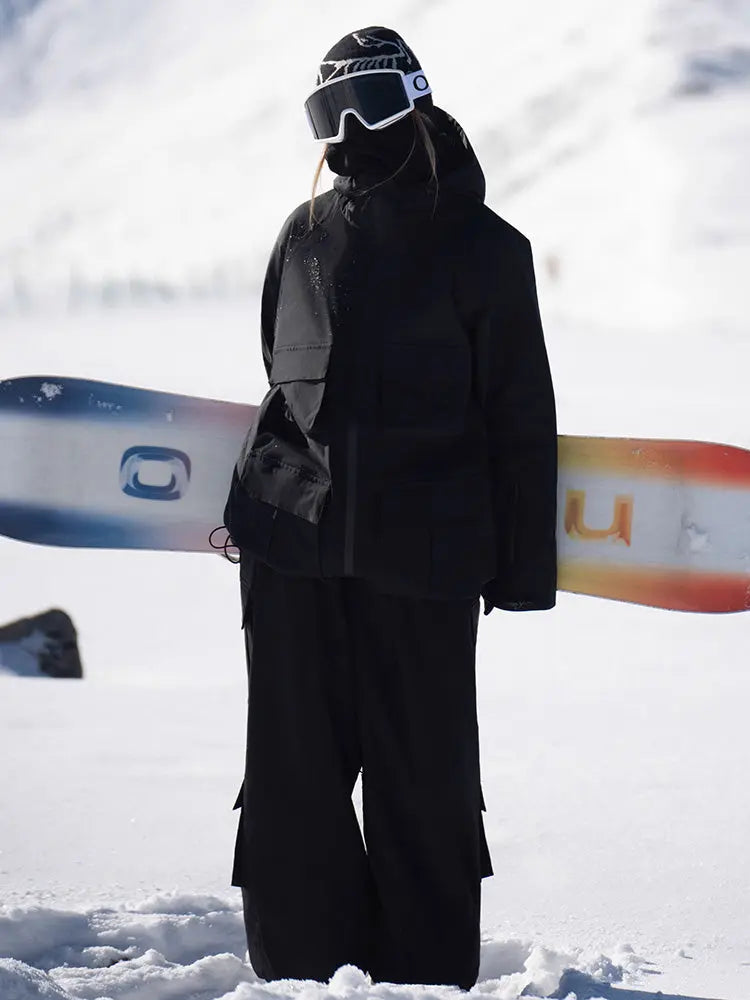 Unisex Brightly Colored 2 Pieces Snowsuits Adventure Ski Wear