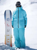 Unisex Brightly Colored 2 Pieces Snowsuits Adventure Ski Wear