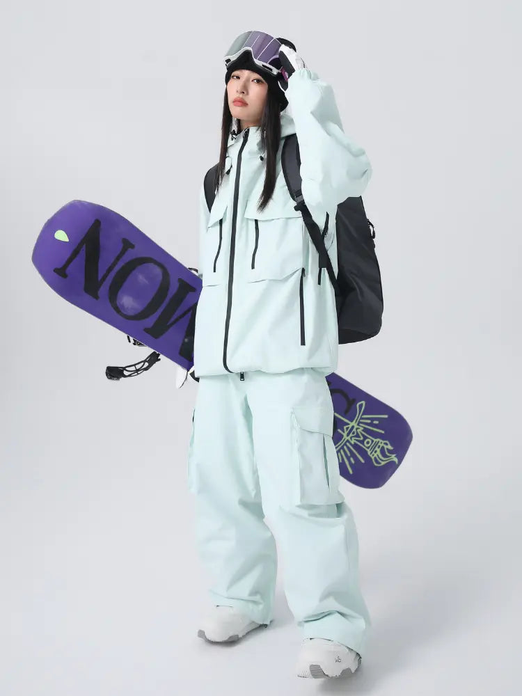 Unisex Insulated 3L Snowboard Jacket Ski Essential