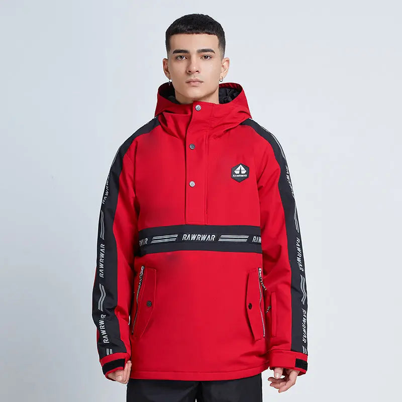 Unisex Reflective Snowboard Ski Jacket for Outdoor Sports