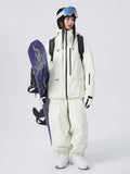 Unisex Sporty All-Weather Snow Suits Baggy Snowsuits