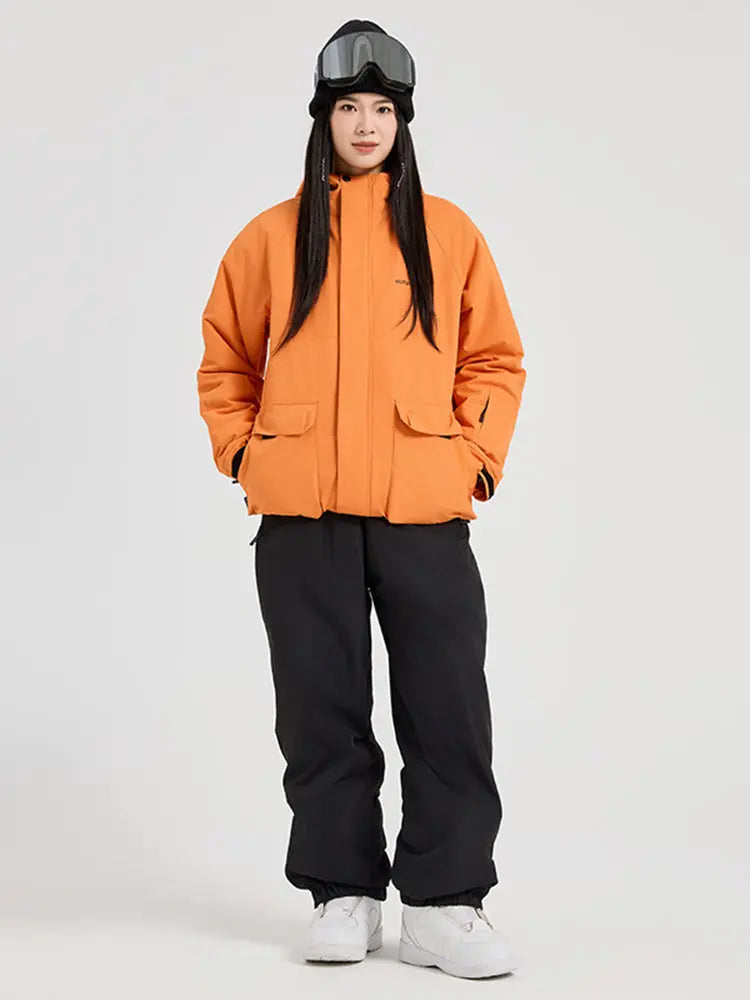 Women Plus Size Snow Suits Insulated Ski Wear Set