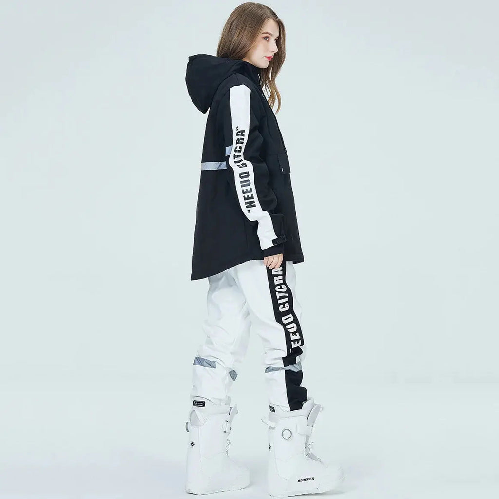 Women Ski Anorak Jacket & Jogger Pants Set