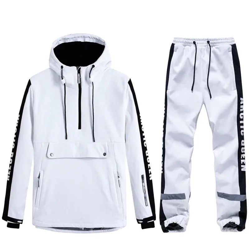Women Ski Anorak Jacket & Jogger Pants Set