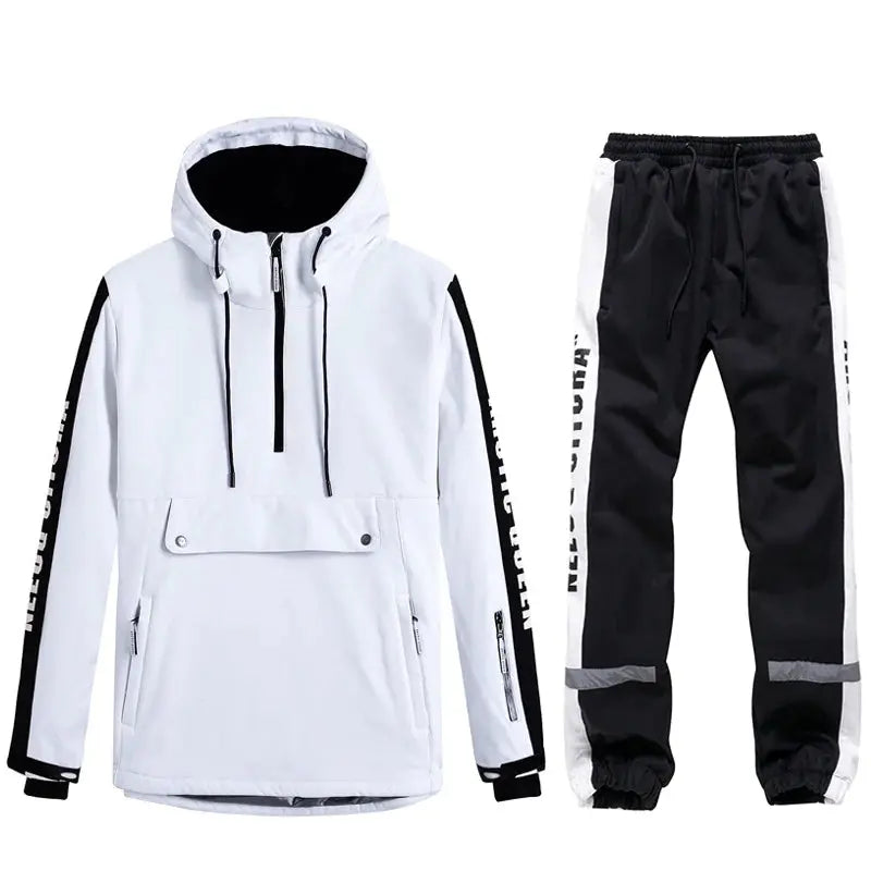 Women Ski Anorak Jacket & Jogger Pants Set