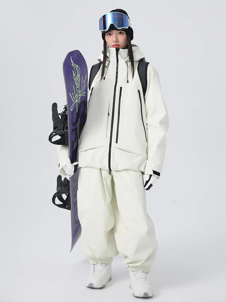 Women Ski Snowboard Suits 2026 New Arrival Baggy Snow Suit