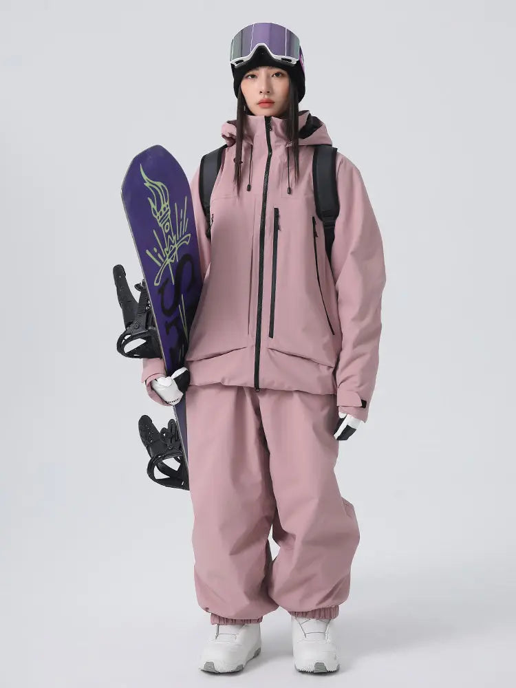 Women Ski Snowboard Suits 2026 New Arrival Baggy Snow Suit