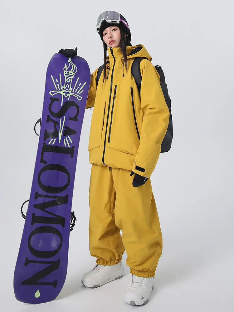 Women Ski Snowboard Suits 2026 New Arrival Baggy Snow Suit