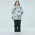 Women's Ski Cargo Jacket & Overall Pants Snow Suits
