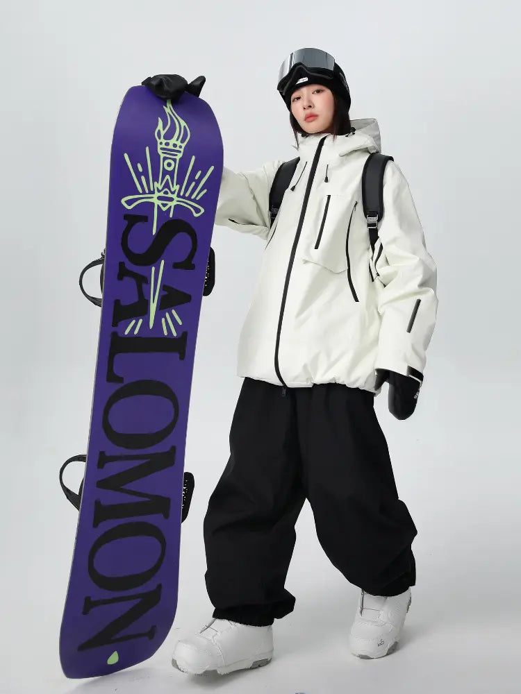 Women's 3-Layer Ski Jacket All-Mountain Snowboard Jacket