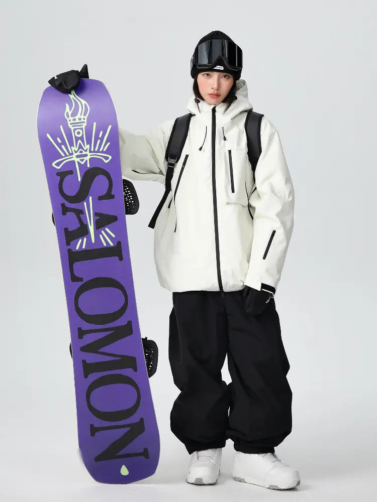 Women's 3-Layer Ski Jacket All-Mountain Snowboard Jacket