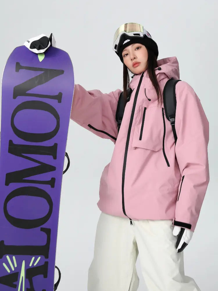 Women's 3-Layer Ski Jacket All-Mountain Snowboard Jacket
