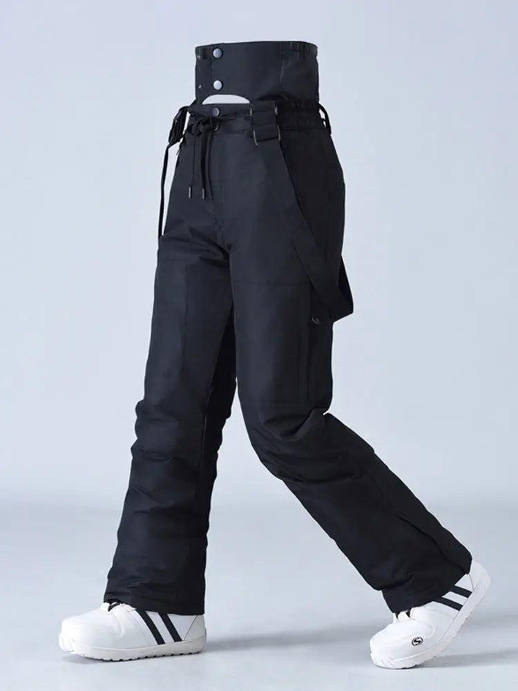 Women's All-Weather Insulated Ski Bibs Snow Pants