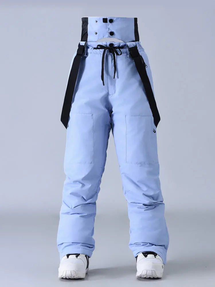 Women's All-Weather Insulated Ski Bibs Snow Pants