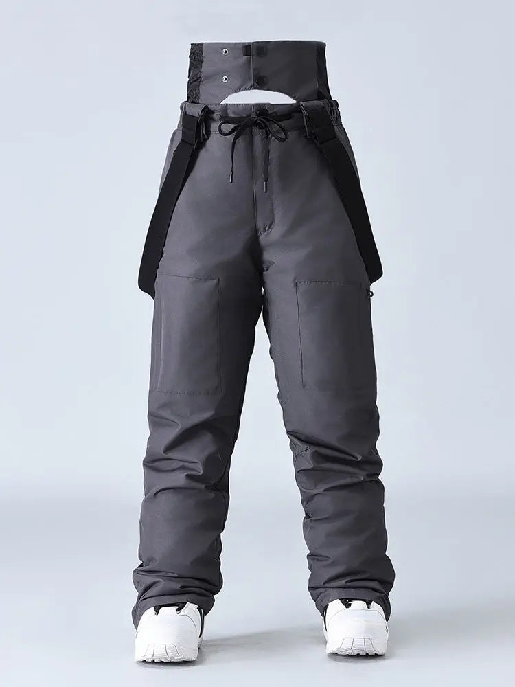 Women's All-Weather Insulated Ski Bibs Snow Pants