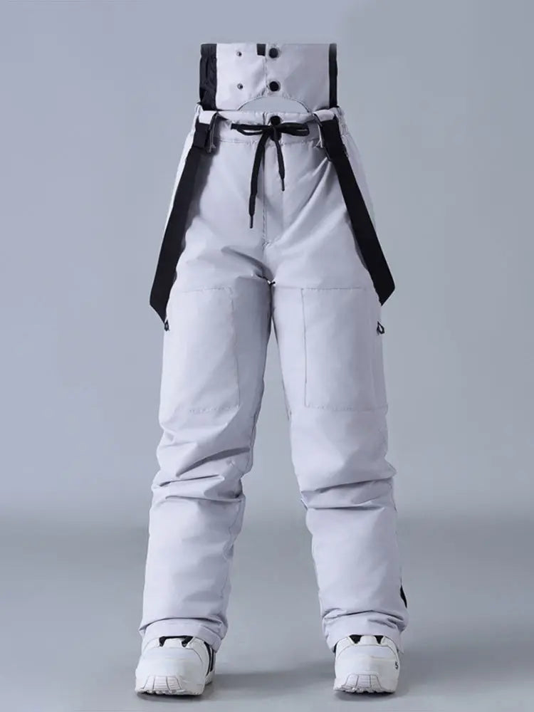 Women's All-Weather Insulated Ski Bibs Snow Pants