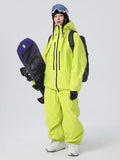 Women's Baggy Snowboard Outfits Insulated Snowsuits for Winter