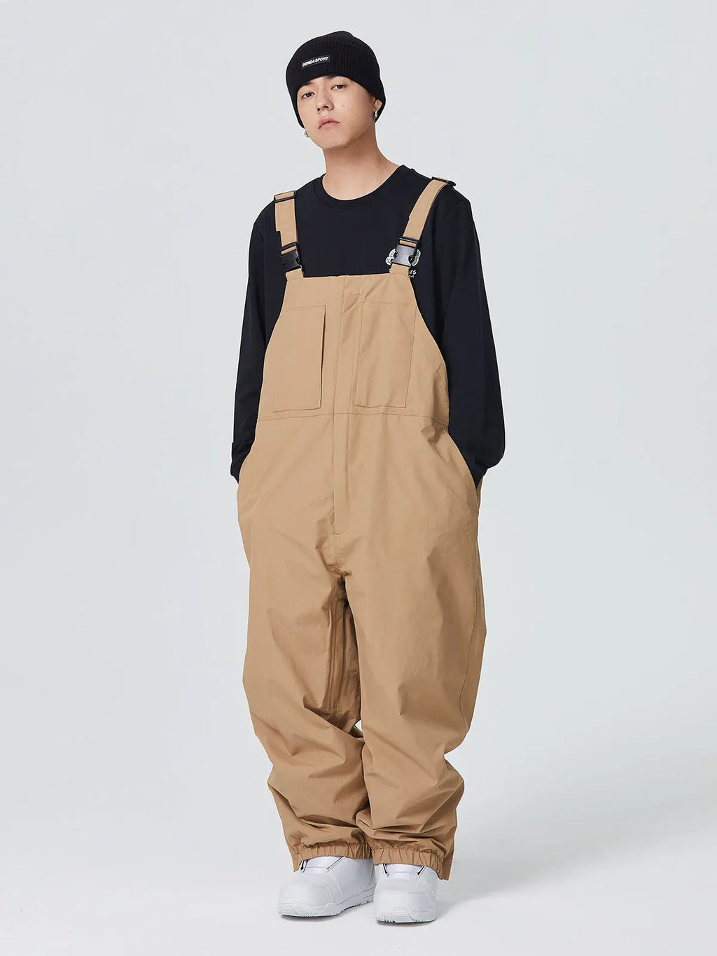 Unisex Insulated Snow Bibs Pants for Winter Outdoor Snow Overalls