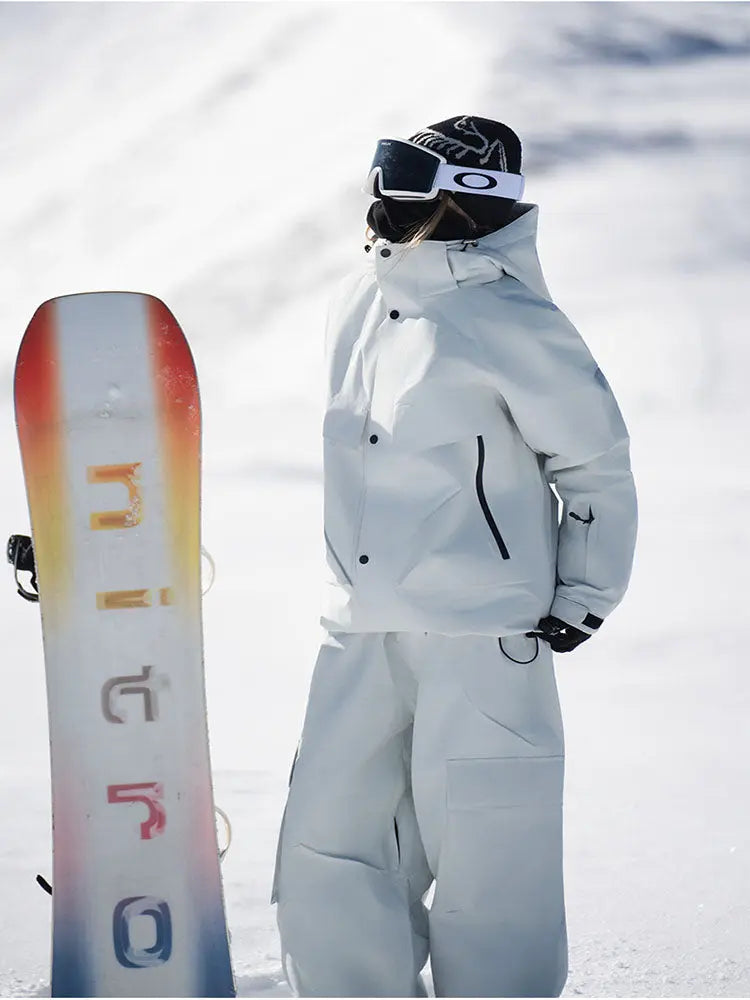 Women's Insulated Snowsuits Set Cargo Outfits Top Level