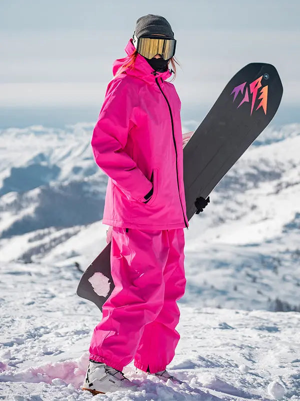Women's All-Season Mountain Snowboard Suits Top Level