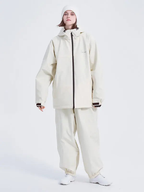 Women's All-Season Mountain Snowboard Suits Top Level