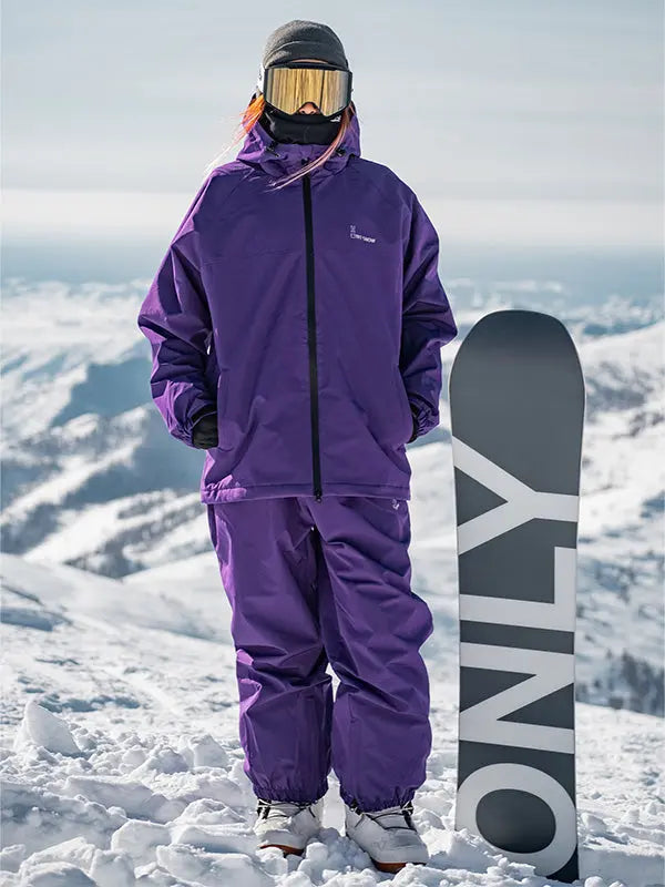 Women's All-Season Mountain Snowboard Suits Top Level