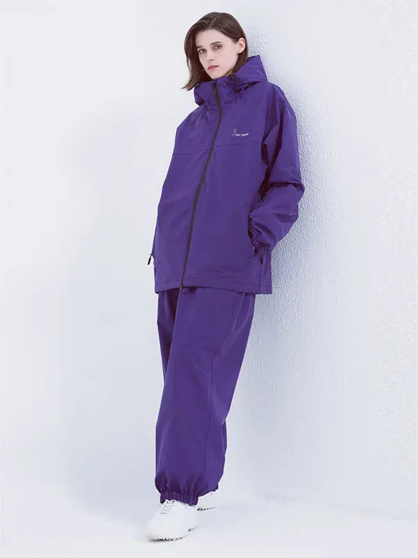 Women's All-Season Mountain Snowboard Suits Top Level