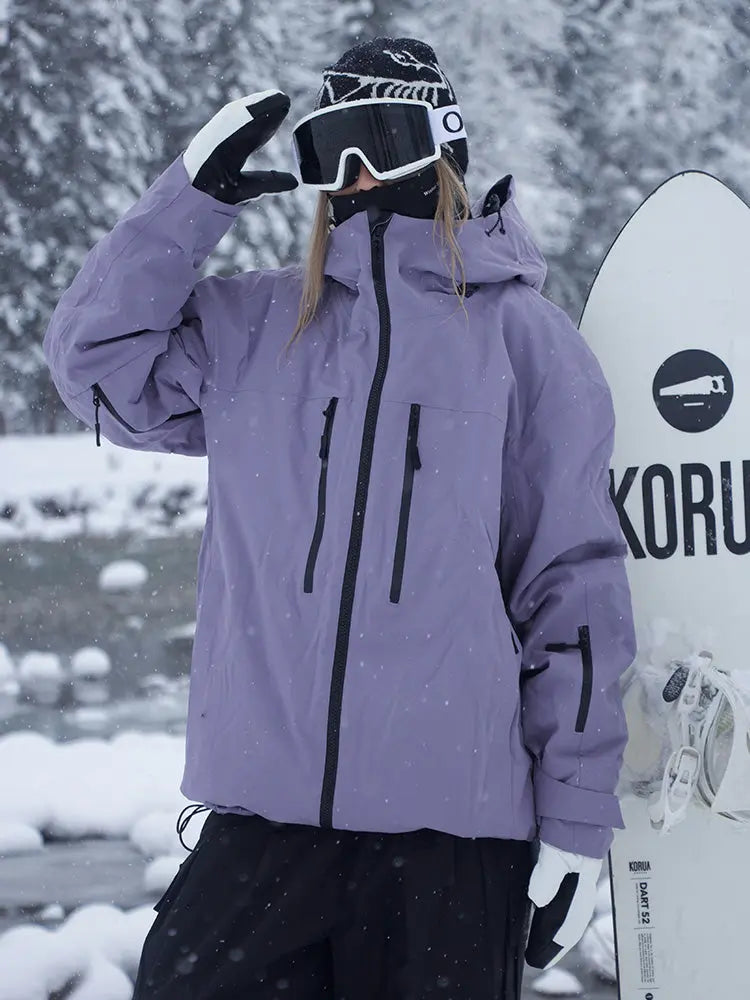 Outdoor 3L Thermal Ski Jacket Chic Sports Coat