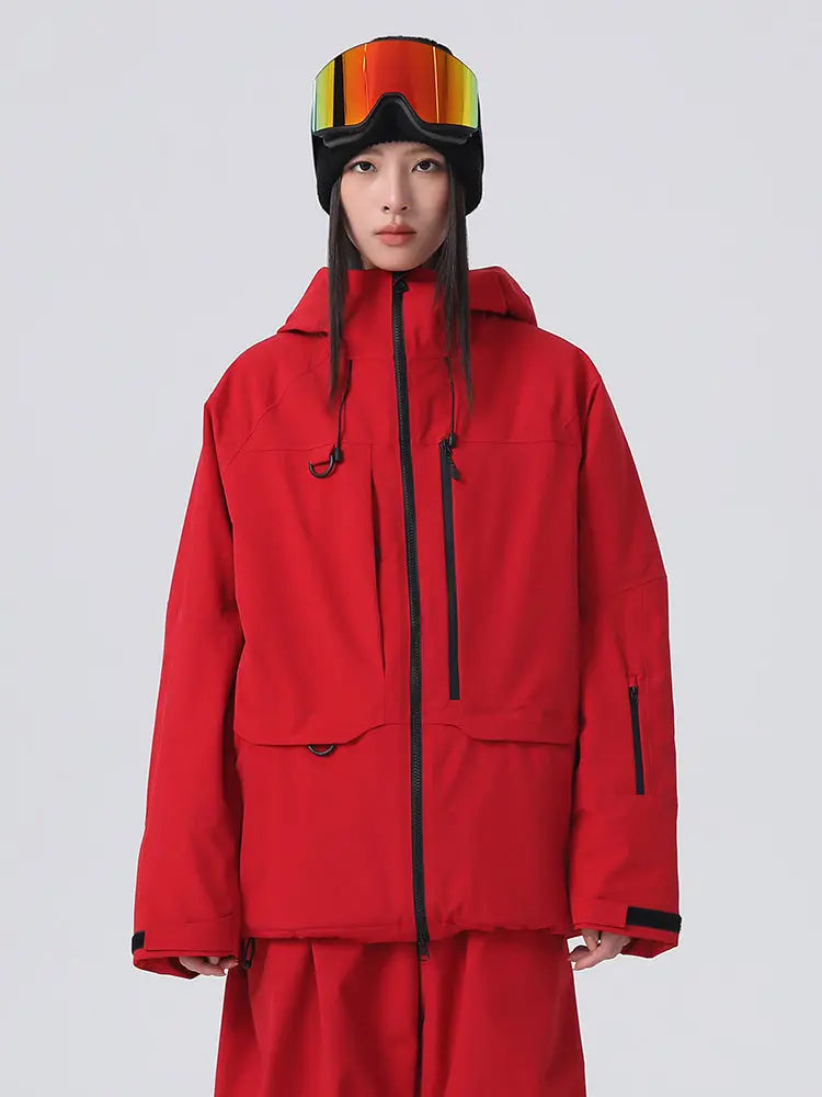 Women's Searipe Baggy Snow Jacket 3L Waterproof Snow Top