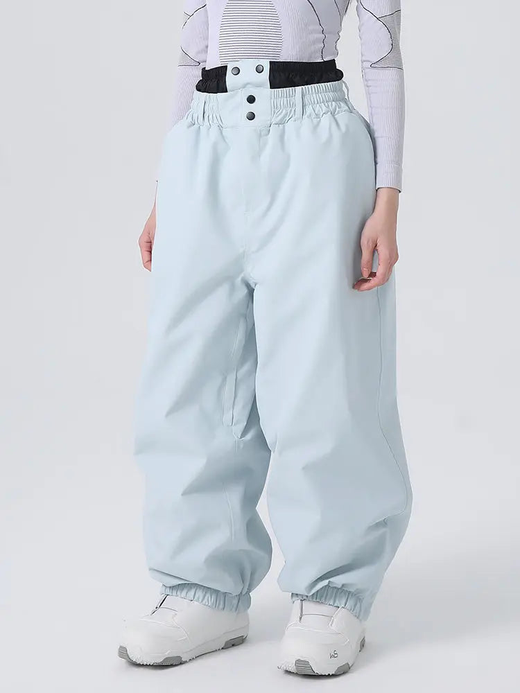 Women's Searipe Baggy Snow Pants Alpine Skiing Trousers