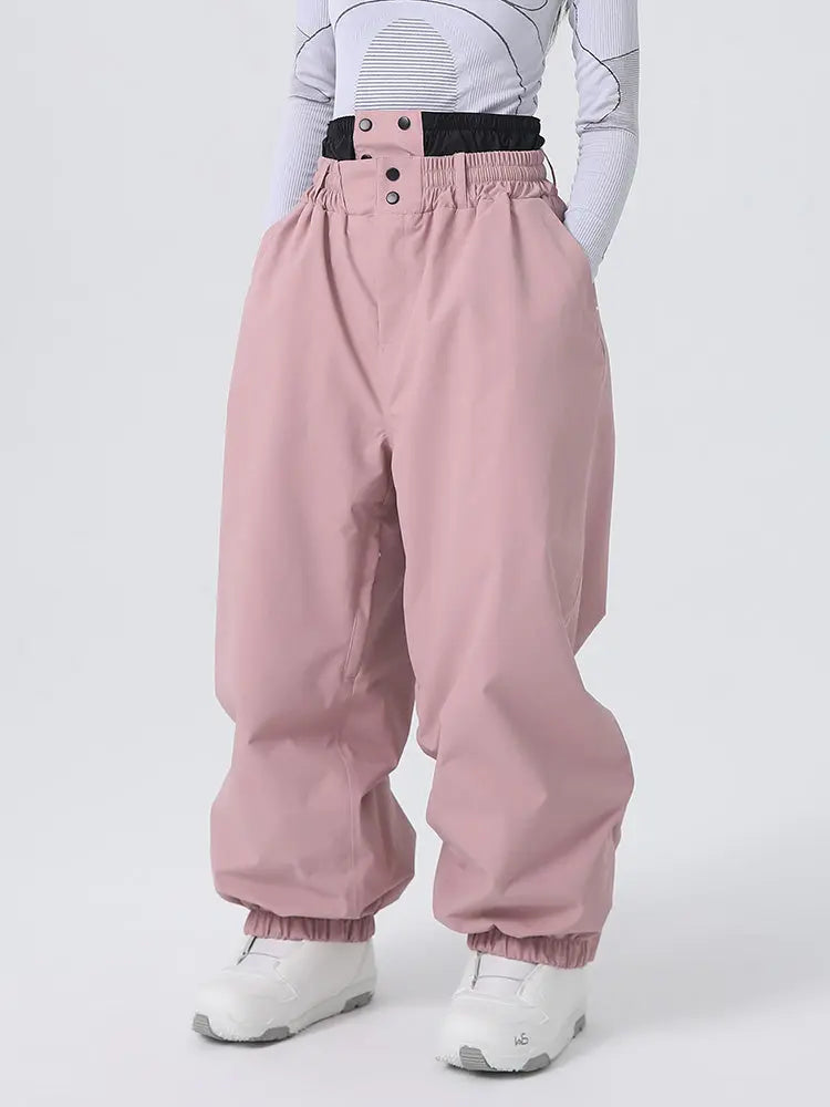Women's Searipe Baggy Snow Pants Alpine Skiing Trousers