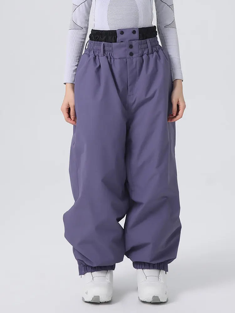 Women's Searipe Baggy Snow Pants Alpine Skiing Trousers