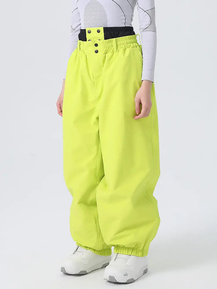 Women's Searipe Baggy Snow Pants Alpine Skiing Trousers