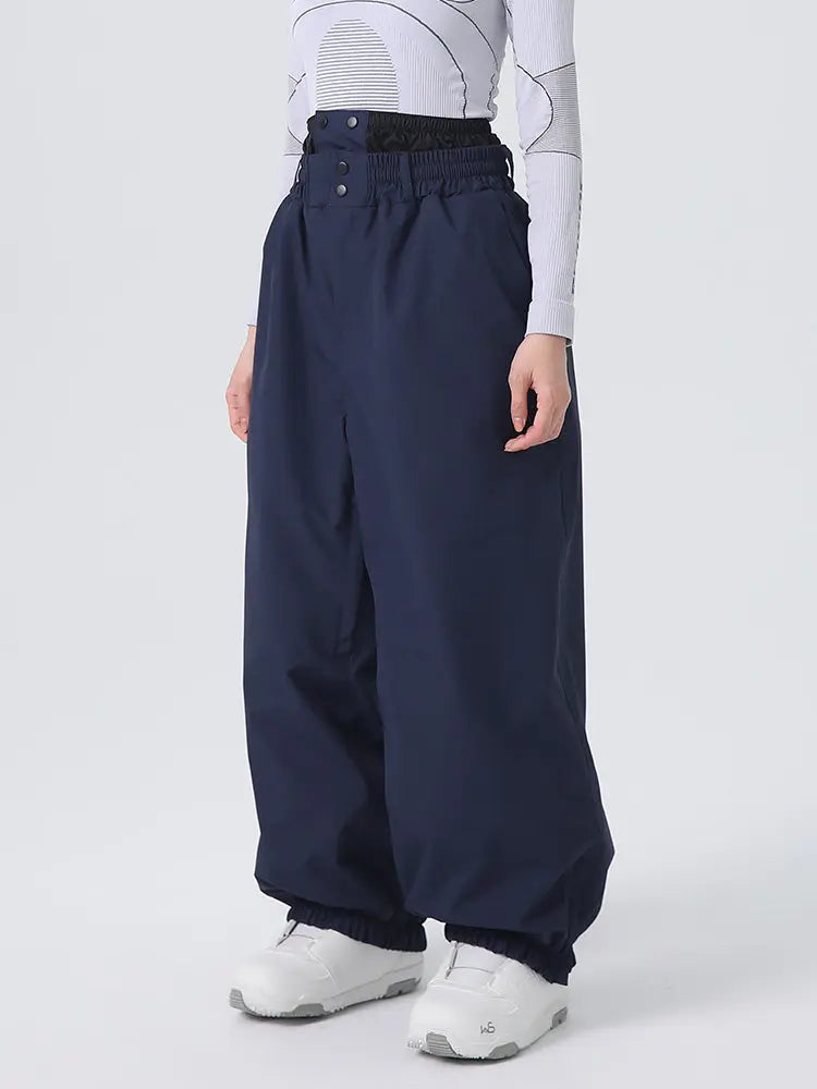 Women's Searipe Baggy Snow Pants Alpine Skiing Trousers