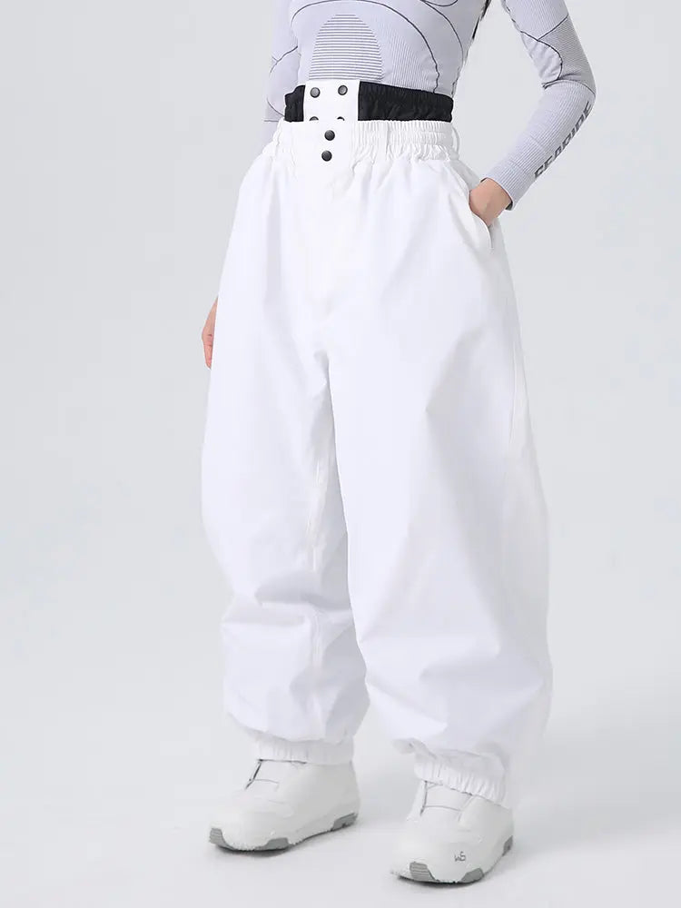 Women's Searipe Baggy Snow Pants Alpine Skiing Trousers