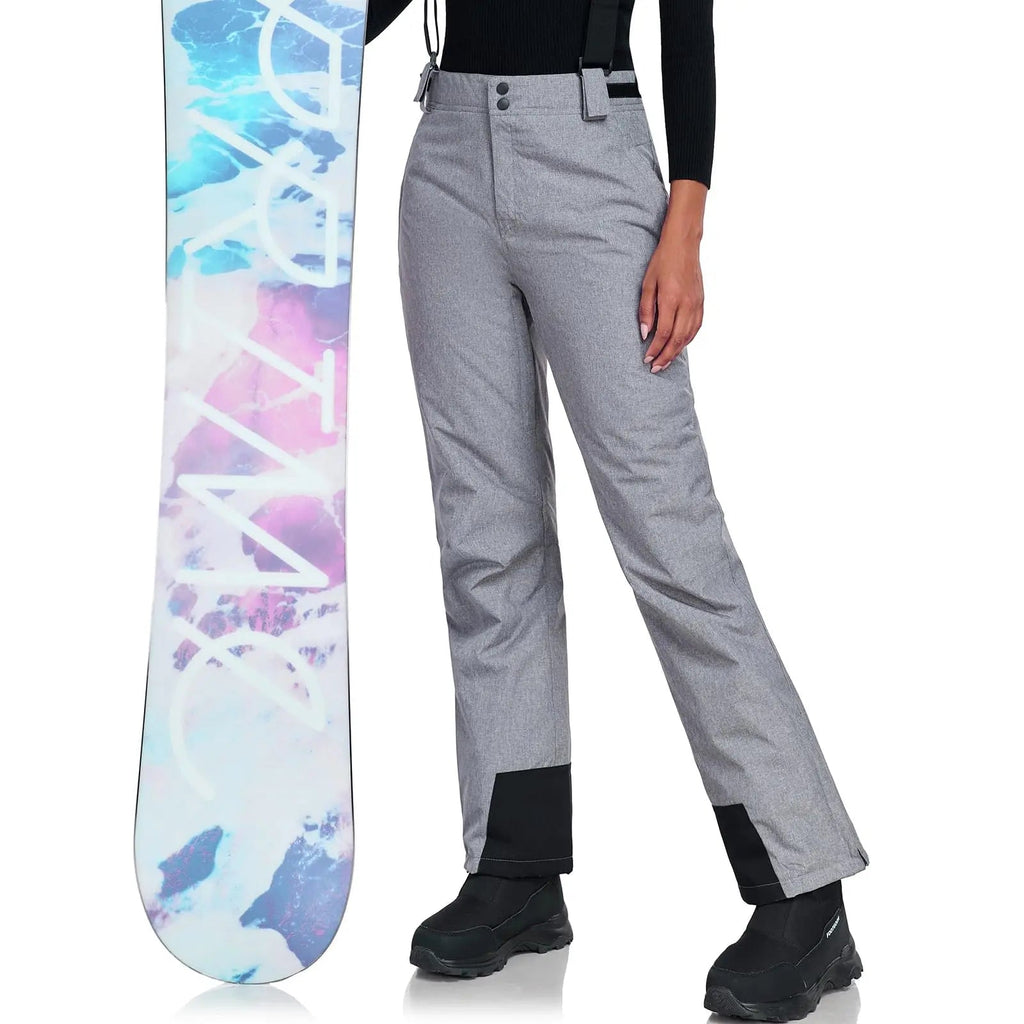 HOTIAN Women's Ski Pants Insulated Winter Snowboard Pants Bibs