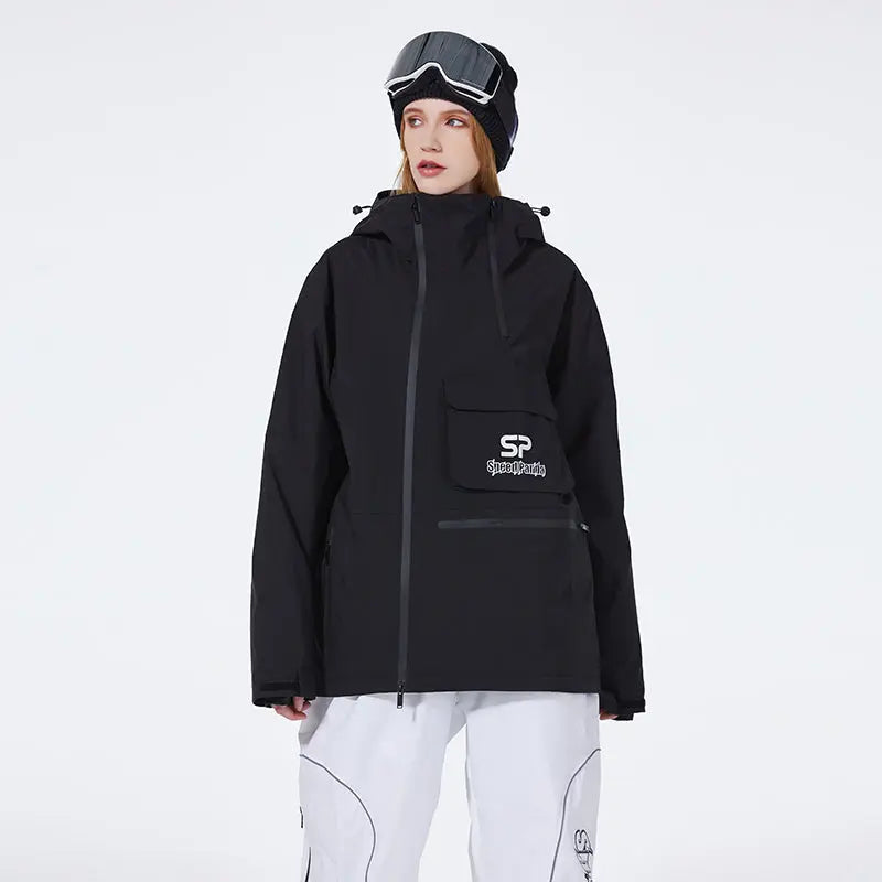 Women's SpeedPanda Mountain Unisex Alpine GlacierPro Extreme Snow Jacket