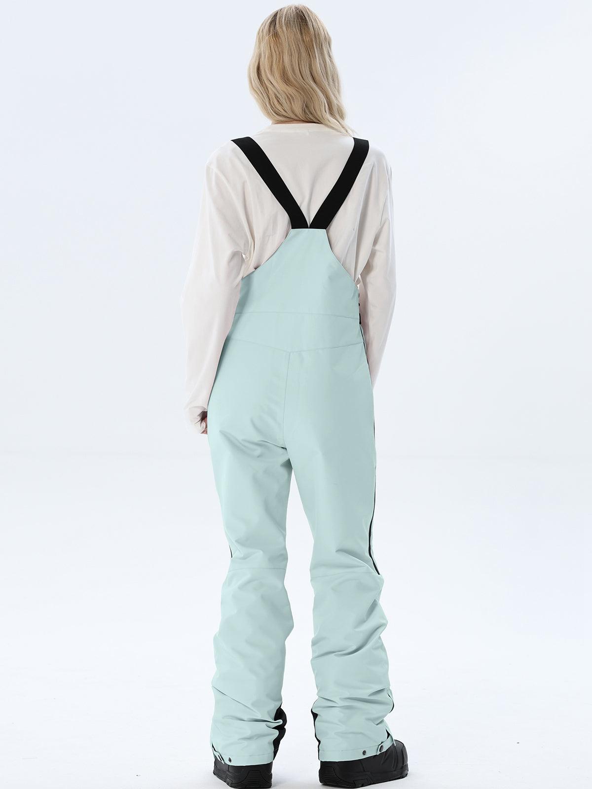 Women's Adjustable-Strap Snow Bib Overalls
