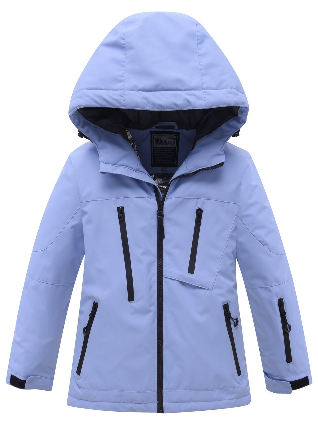 Kids' Warm-Lined Hooded Snow Jacket
