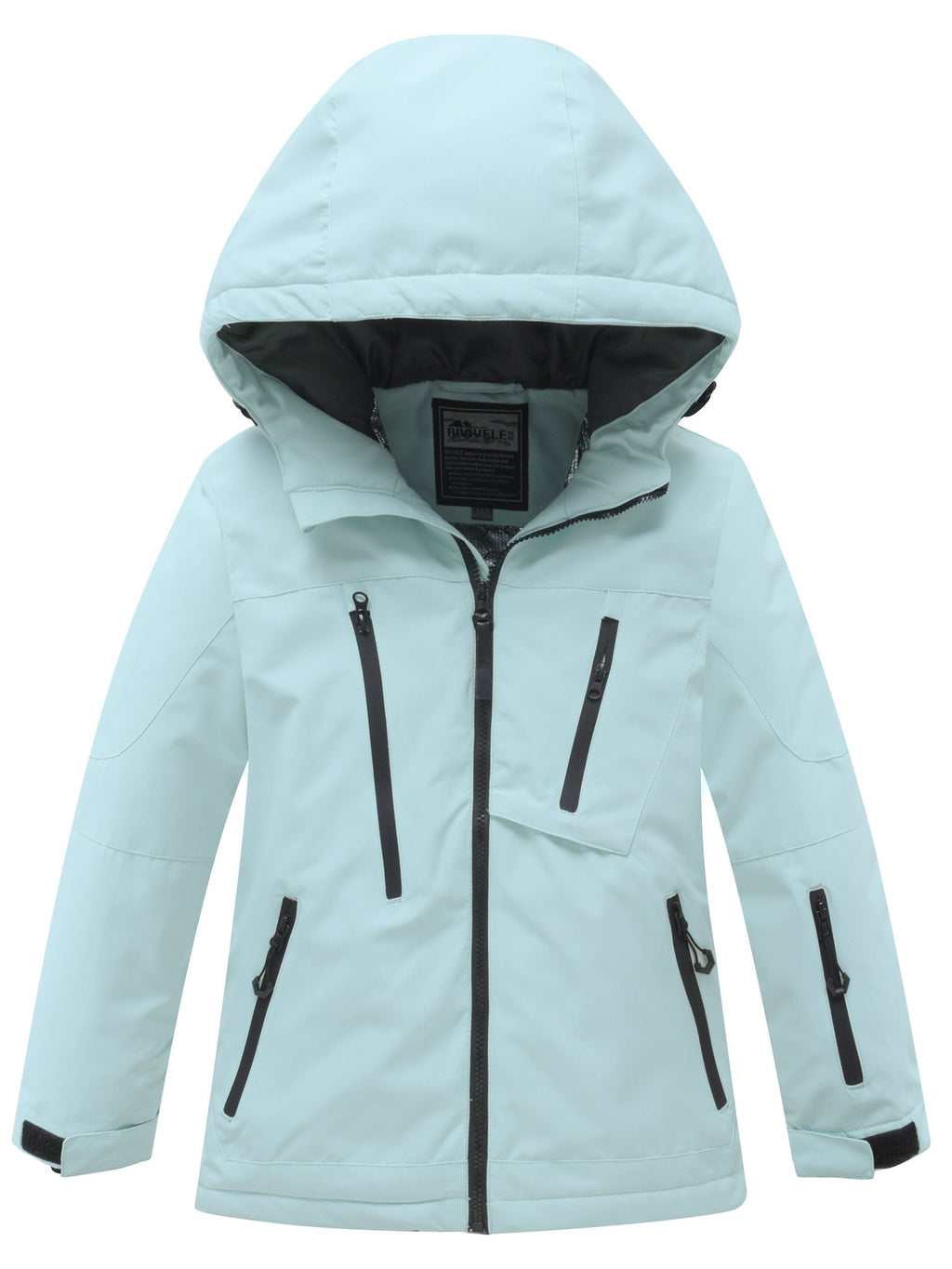 Kids' Warm-Lined Hooded Snow Jacket